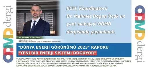 Mehmet Doğan Üçok ODMD Dergisi 108. Sayı
