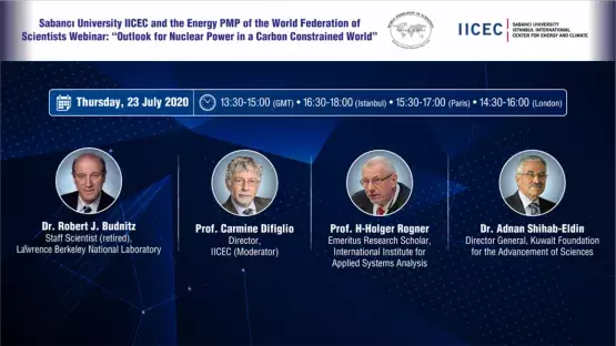 “Outlook for Nuclear Power in a Carbon Constrained World” Webinar by IICEC and & Energy PMP of WFS