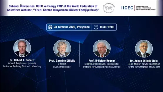 “Outlook for Nuclear Power in a Carbon Constrained World” Webinar by IICEC and & Energy PMP of WFS