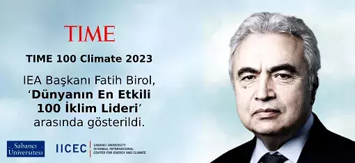 TIME - Dr. Fatih Birol - IICEC Web site slider