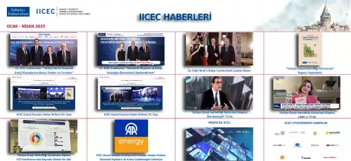 IICEC Haberleri | Ocak - Nisan 2025