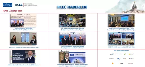 IICEC HABERLERİ I Mayıs - Ağustos 2025