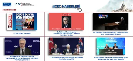 IICEC Haberleri I Ocak-Nisan 2026 "COP31 Yolunda" 