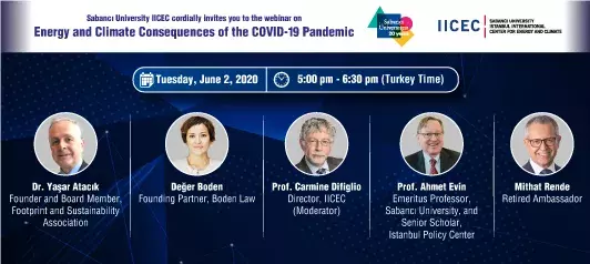 IICEC Webinar on ‘‘Energy and Climate Consequences of the COVID-19 Pandemic’’